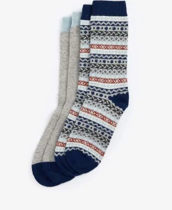 Barbour - BARBOUR FAIRISLE SOCKS