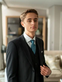 Frislid - SORT KONFIRMANTVEST