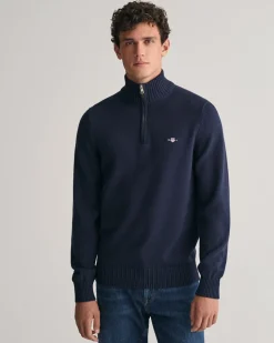 GANT - CASUAL COTTON HALFZIP