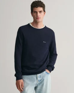 GANT - COTTON PIQUE C-NECK