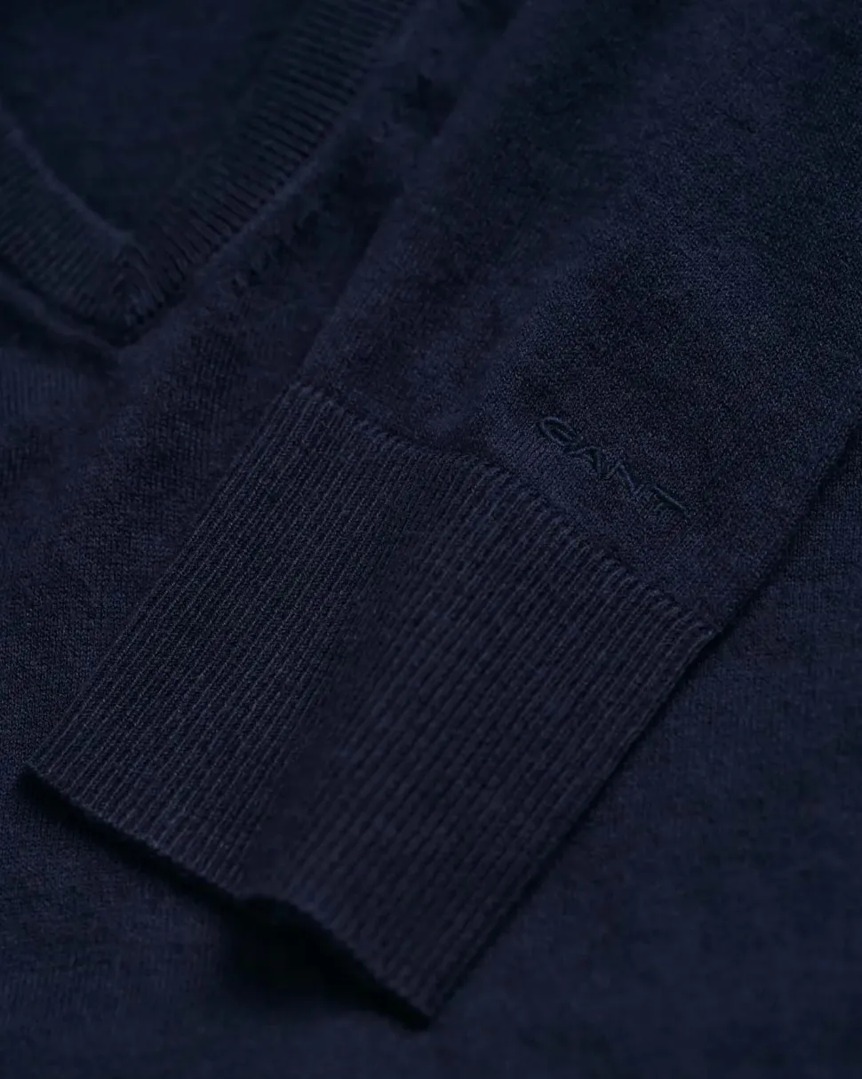 GANT - FINE KNIT V-NECK