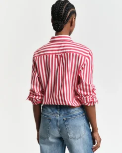 GANT - REG POPLIN STRIPED SHIRT