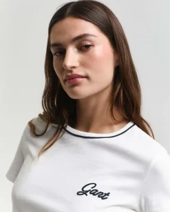 GANT - REG SCRIPT SS T-SHIRT