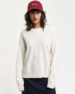 GANT - SUPERFINE LAMBWOOL C-NECK