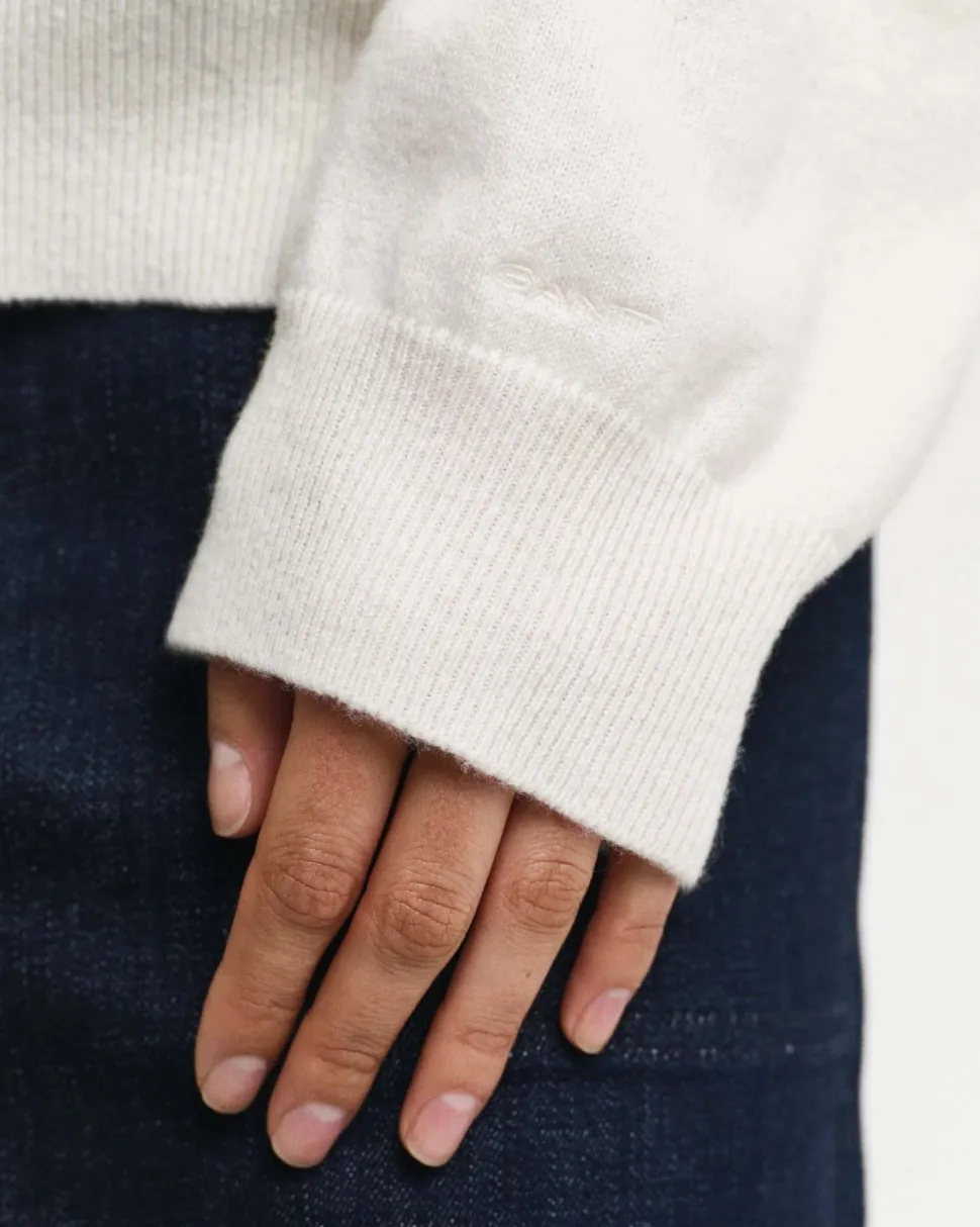 GANT - SUPERFINE LAMBWOOL C-NECK