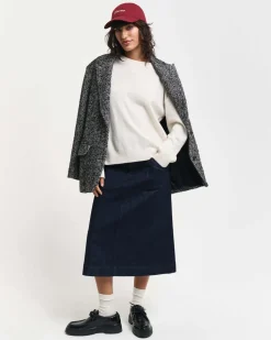 GANT - SUPERFINE LAMBWOOL C-NECK