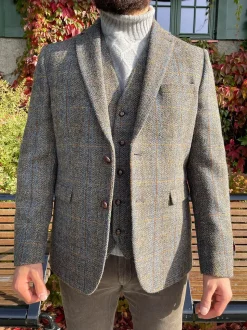 HARRIS TWEED - HARRIS TWEED BLAZER