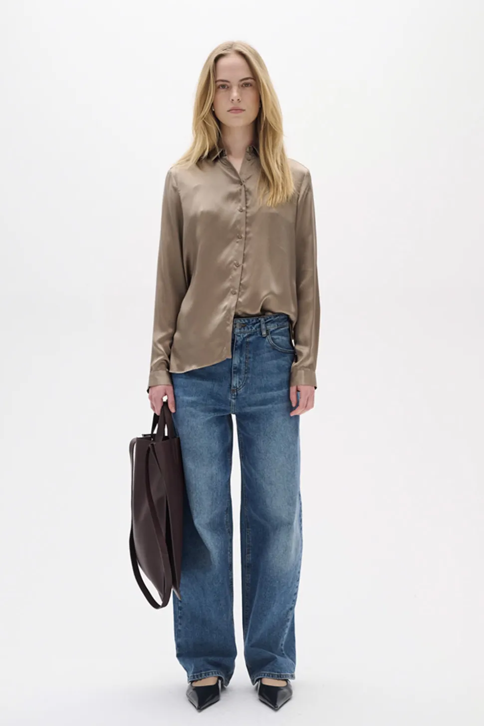 IN WEAR - LEONORE IW SILK BLOUSE