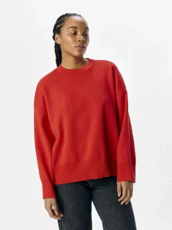 OBJECT - OBJ ELLY L/S OZ O-NECK KNIT