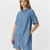 OBJECT - OBJ FRAME 2/4 RE DENIM DRESS