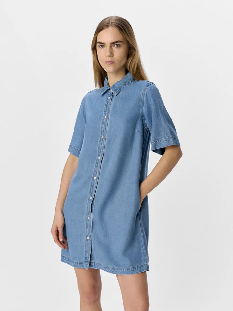 OBJECT - OBJ FRAME 2/4 RE DENIM DRESS