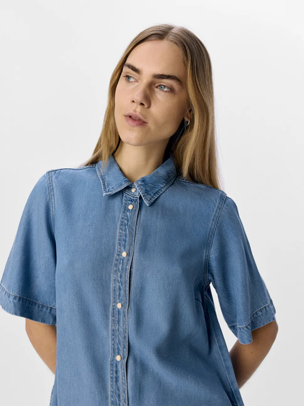 OBJECT - OBJ FRAME 2/4 RE DENIM DRESS