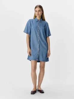 OBJECT - OBJ FRAME 2/4 RE DENIM DRESS