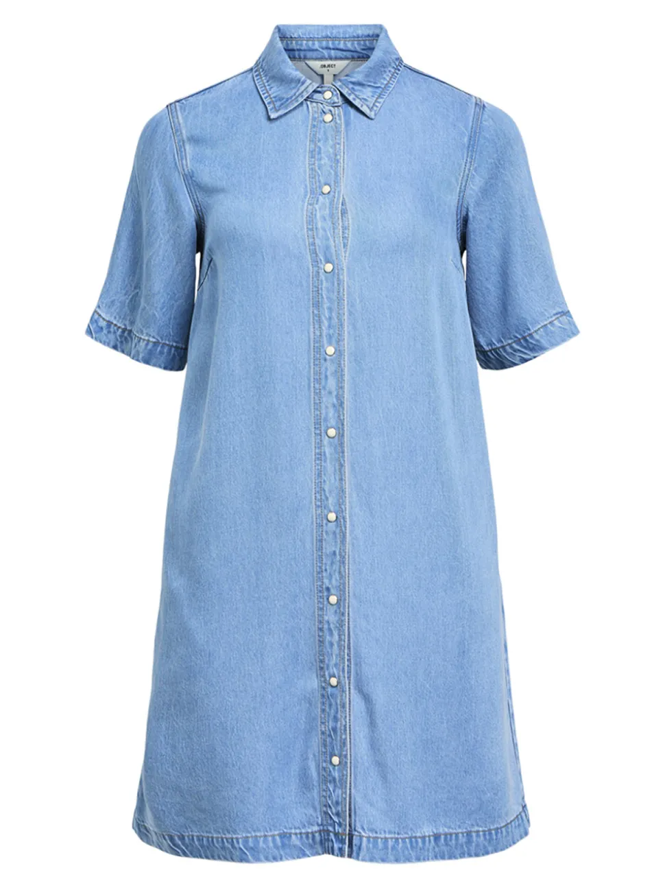 OBJECT - OBJ FRAME 2/4 RE DENIM DRESS