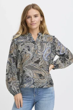 Pulz Ball - PZJAYLA LS BLOUSE