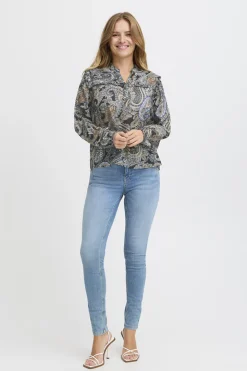 Pulz Ball - PZJAYLA LS BLOUSE