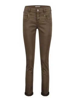 RED BUTTON - RELAX JOG COLOUR HIGH RISE REG FIT