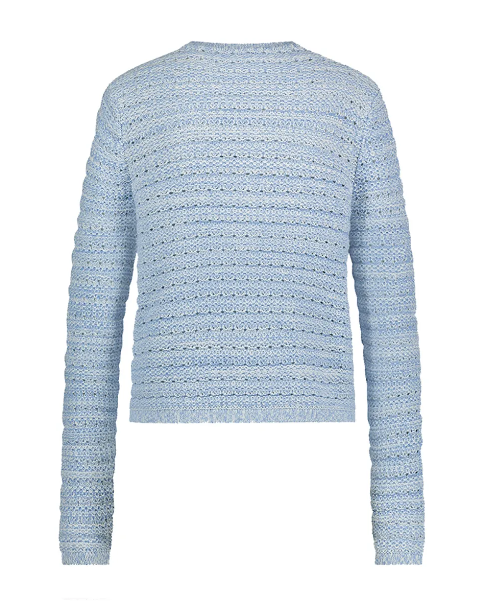 RED BUTTON DANELLE MELANGE CARDIGAN