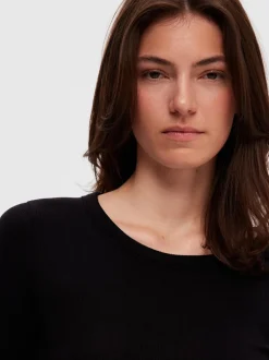 SELECTED FEMME - SLF DIANNA LS O-NECK TOP