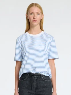 SELECTED FEMME - SLF ESSENTIAL SS STRIPED BOXY TEE