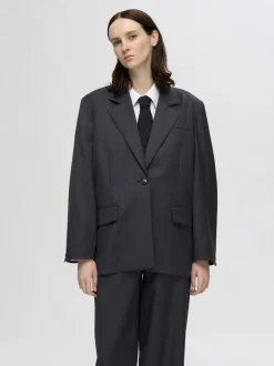 SELECTED FEMME - SLF LUAH LS WOOL BLAZER