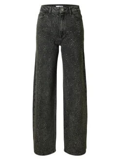 SELECTED FEMME - SLF MARLEY - MERLE HW WIDE JEANS