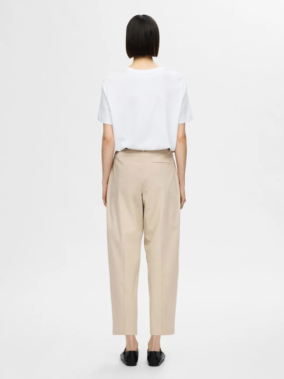 SELECTED FEMME - SLF MERLA HW WIDE PANT