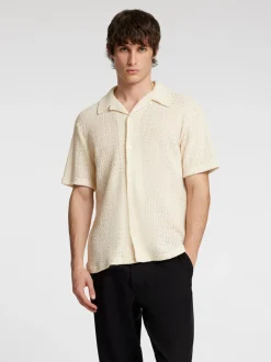 SELECTED HOMME - SLH RELAXBANE SS JERSEY SHIRT