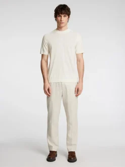 SELECTED HOMME - SLH TRAY SS KNIT MERINO CREW NECK