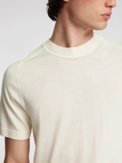 SELECTED HOMME - SLH TRAY SS KNIT MERINO CREW NECK