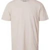 SELECTED HOMME - SLHASPEN SLUB SS O-NECK TEE