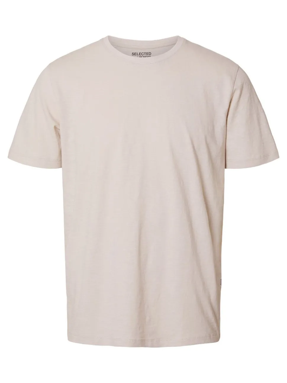 SELECTED HOMME - SLHASPEN SLUB SS O-NECK TEE