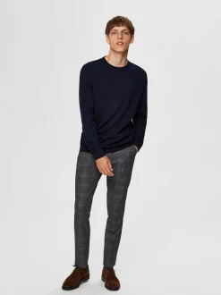 SELECTED HOMME - SLHBERG CREW NECK B