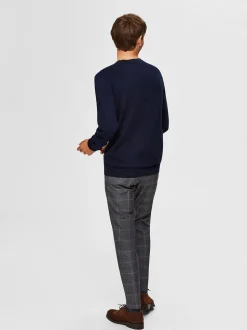 SELECTED HOMME - SLHBERG CREW NECK B