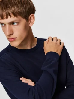 SELECTED HOMME - SLHBERG CREW NECK B