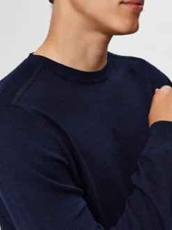 SELECTED HOMME - SLHBERG CREW NECK B