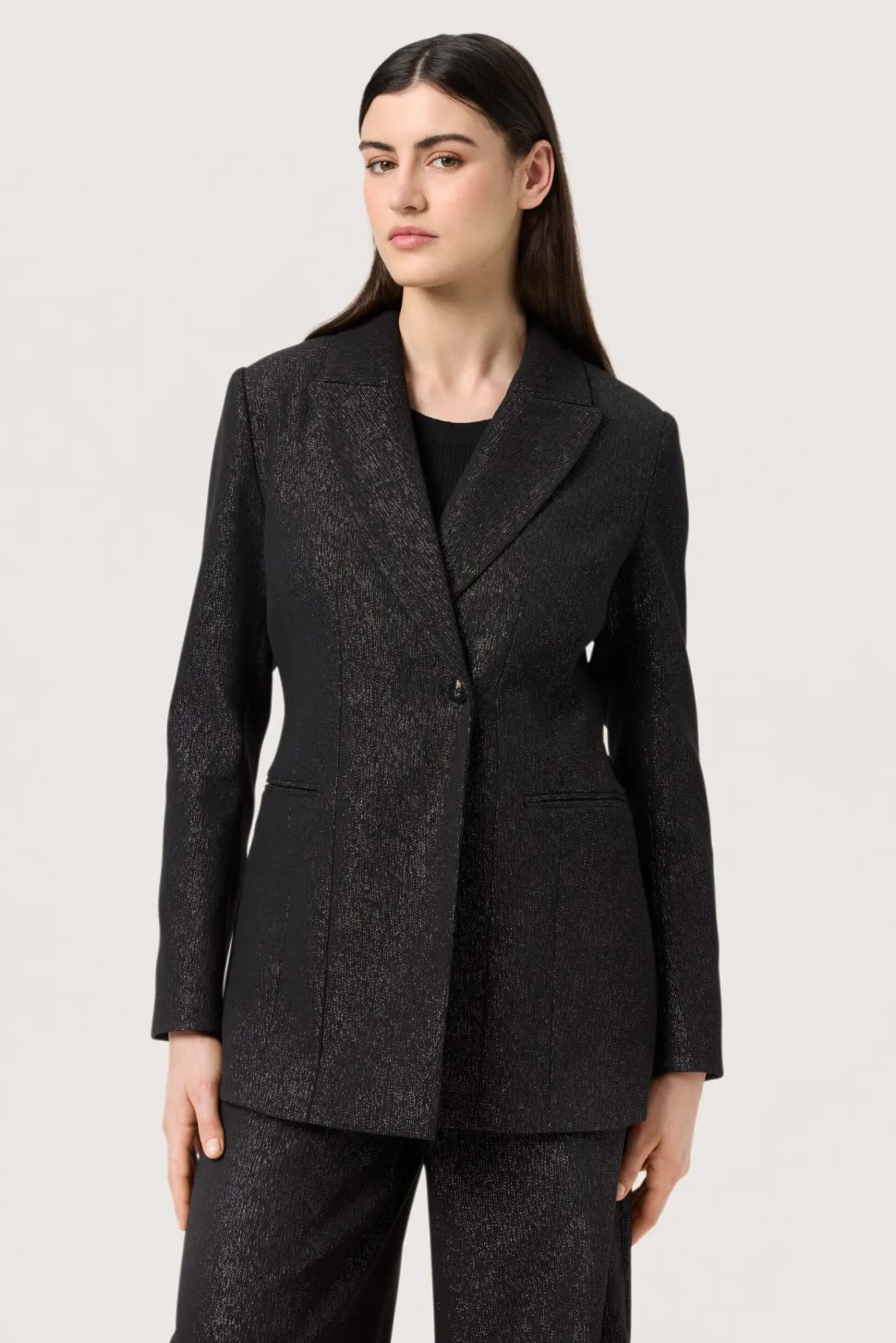 SOAKED IN LUXURY - SL CAHLINA CORINNE FITTED BLAZER