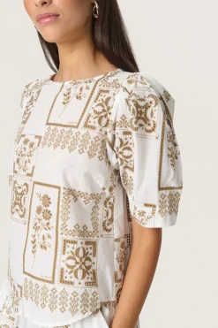 SOAKED IN LUXURY - SL REESHA BLOUSE SS