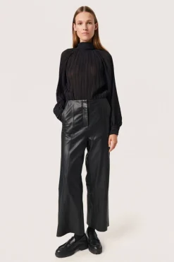 SOAKED IN LUXURY - SLOLICIA LEATHER PANTS STUDIO