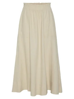 Y.A.S - YAS FLAXY HW ANKLE SKIRT