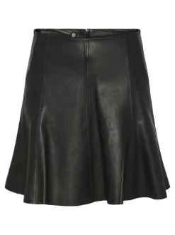 Y.A.S - YAS IMLA LEATHER SKIRT