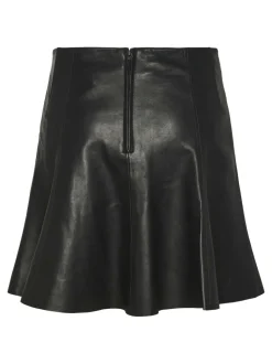 Y.A.S - YAS IMLA LEATHER SKIRT